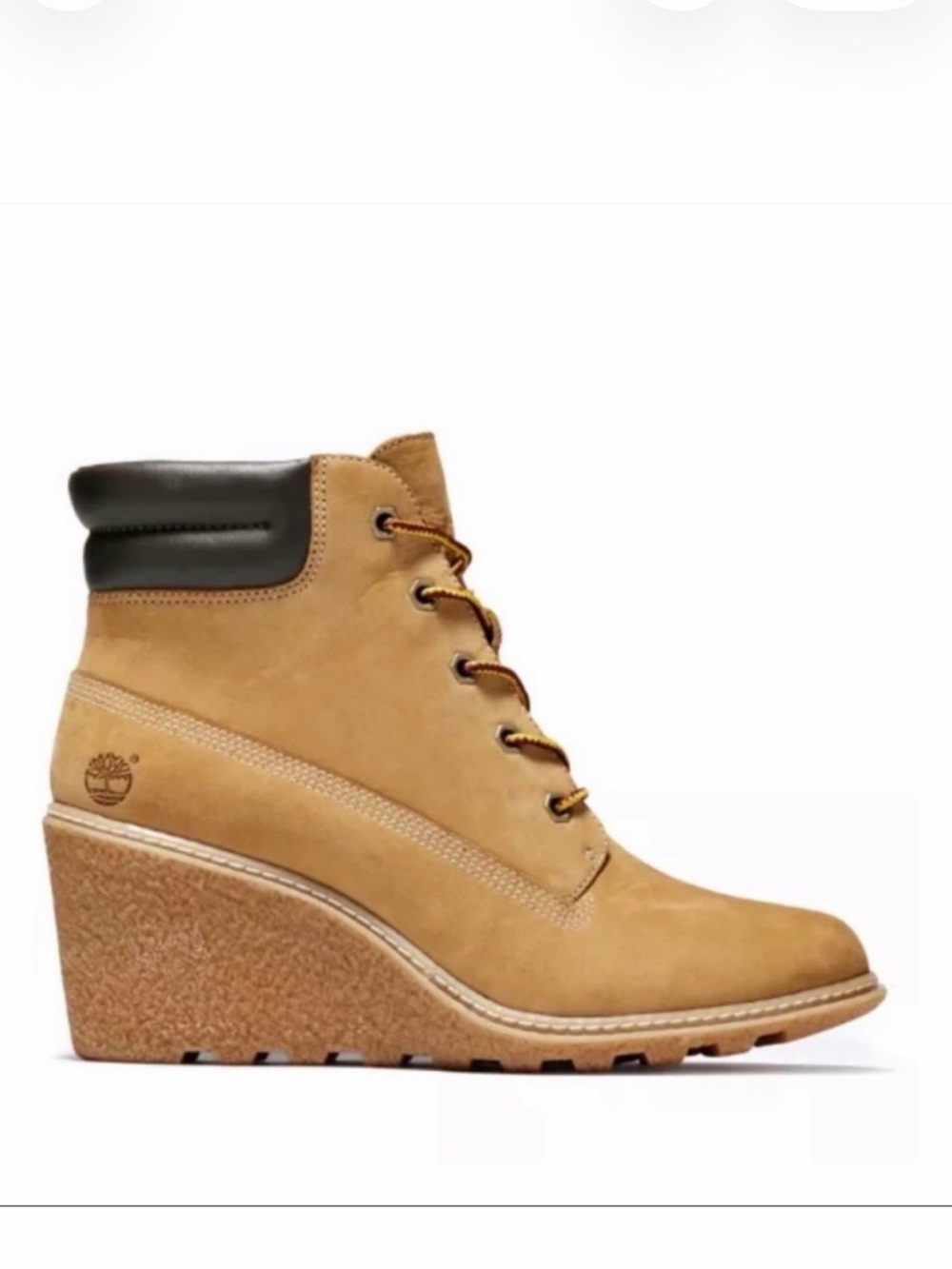 Women’s size 6 Timberland Wheat Nubuck Leather Ankle Boots